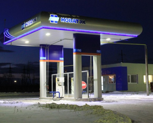 Освещение автогазозаправочных станций